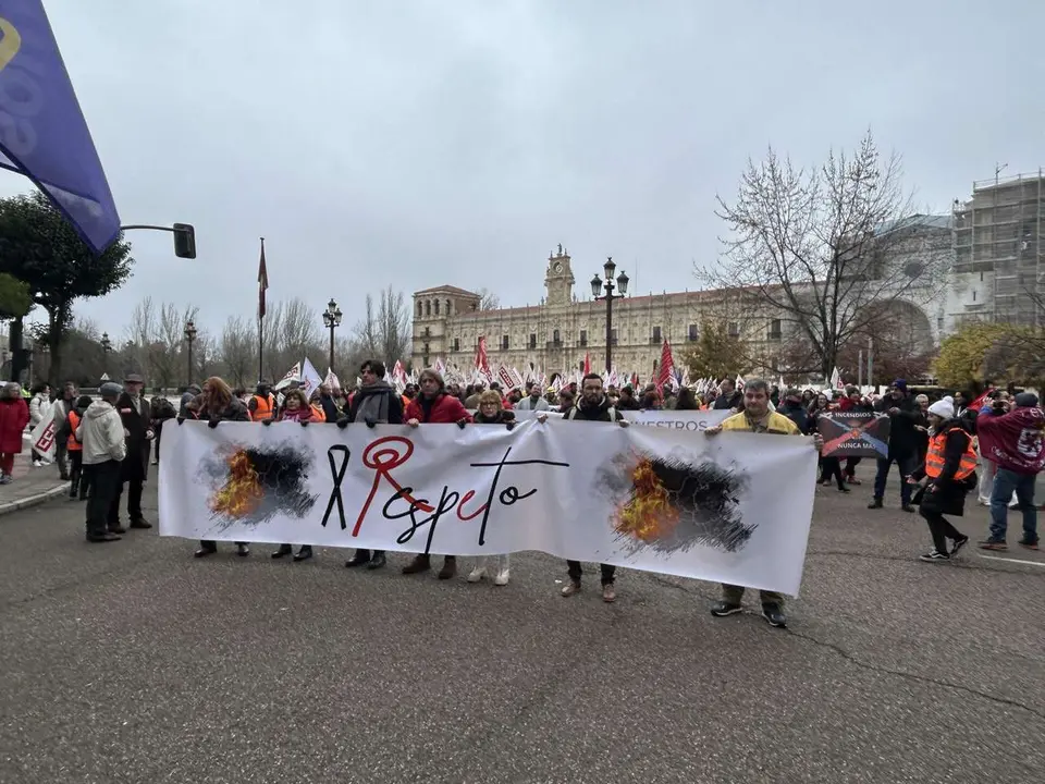 Manifestaci&oacute;n de la plataforma &lsquo;Respeto&rsquo;. Hugo Garc&iacute;a. Le&oacute;n 24 Horas.