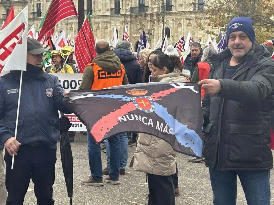 Manifestaci&oacute;n de la plataforma &lsquo;Respeto&rsquo;. Hugo Garc&iacute;a. Le&oacute;n 24 Horas.