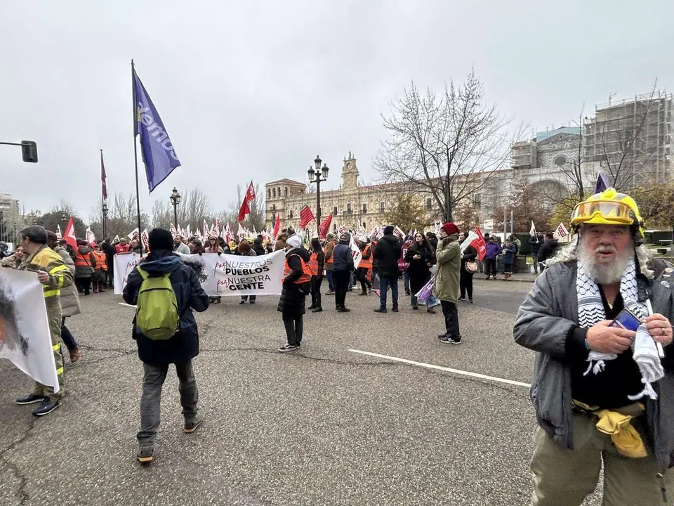 Manifestaci&oacute;n de la plataforma &lsquo;Respeto&rsquo;. Hugo Garc&iacute;a. Le&oacute;n 24 Horas.