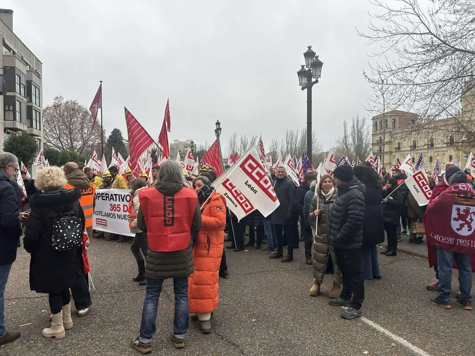 Manifestaci&oacute;n de la plataforma &lsquo;Respeto&rsquo;. Hugo Garc&iacute;a. Le&oacute;n 24 Horas.