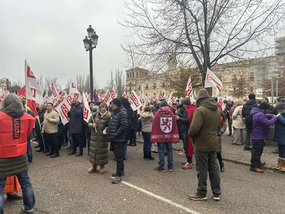Manifestaci&oacute;n de la plataforma &lsquo;Respeto&rsquo;. Hugo Garc&iacute;a. Le&oacute;n 24 Horas.