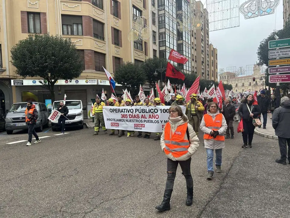 Manifestaci&oacute;n de la plataforma &lsquo;Respeto&rsquo;. Hugo Garc&iacute;a. Le&oacute;n 24 Horas.