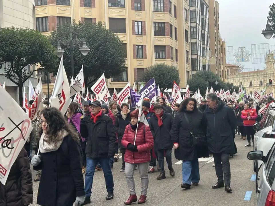 Manifestaci&oacute;n de la plataforma &lsquo;Respeto&rsquo;. Hugo Garc&iacute;a. Le&oacute;n 24 Horas.