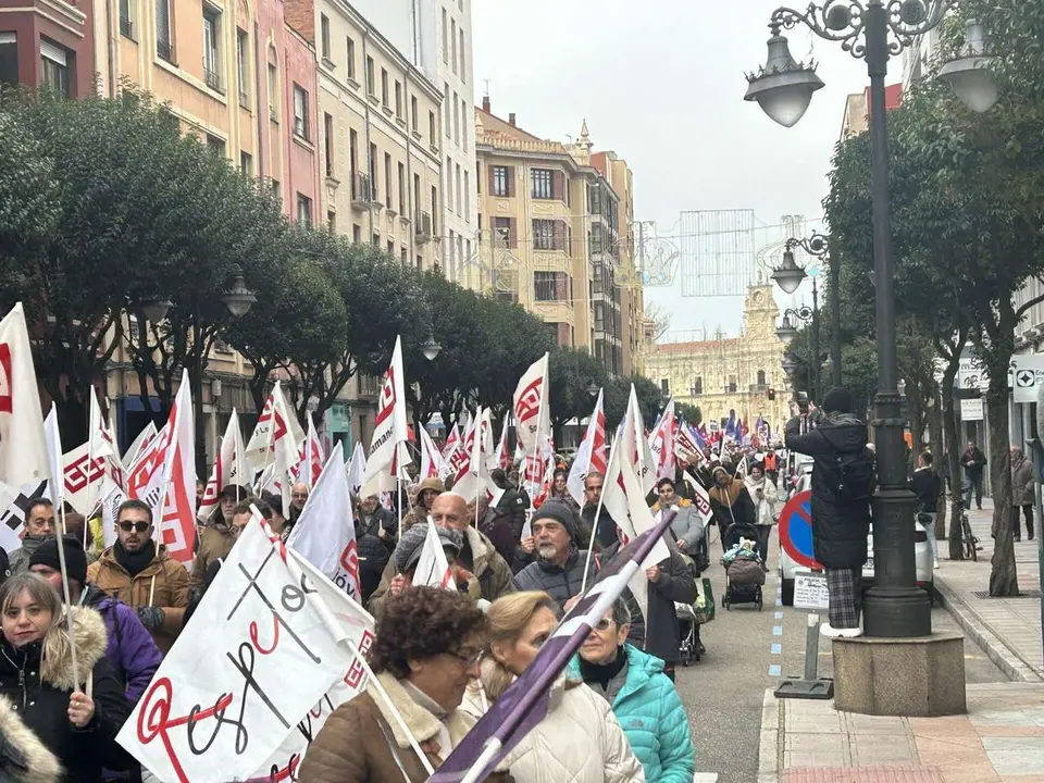Manifestaci&oacute;n de la plataforma &lsquo;Respeto&rsquo;. Hugo Garc&iacute;a. Le&oacute;n 24 Horas.