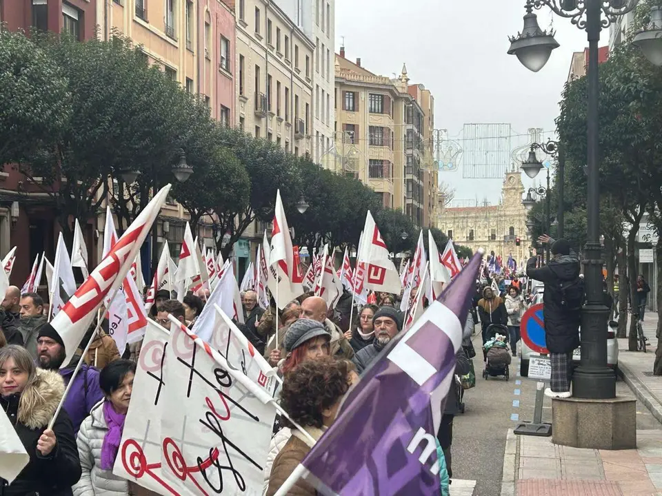 Manifestaci&oacute;n de la plataforma &lsquo;Respeto&rsquo;. Hugo Garc&iacute;a. Le&oacute;n 24 Horas.