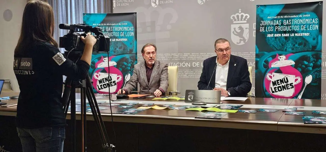 Presentaci&oacute;n de las jornadas gastron&oacute;micas en la Diputaci&oacute;n de Le&oacute;n. | LE&Oacute;N24HORAS