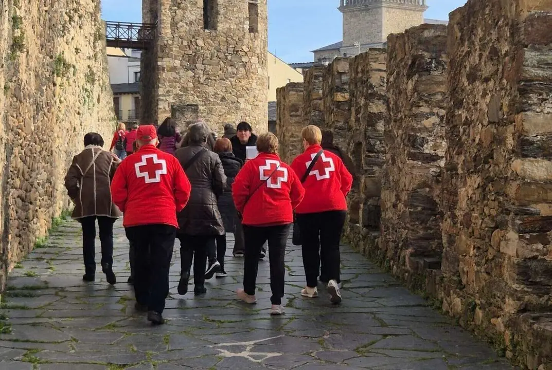 Voluntarios de Cruz Roja en una imagen de archivo.