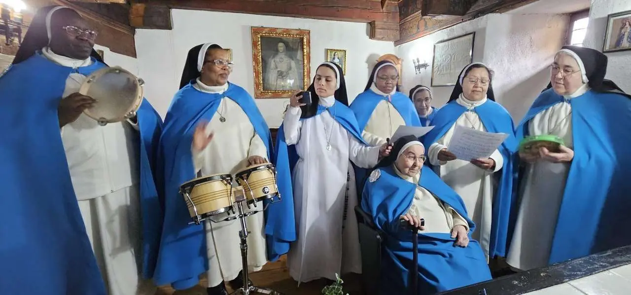 Imagen de la celebraci&oacute;n de la festividad de la Inmaculada Concepci&oacute;n en Le&oacute;n. Le&oacute;n 24 horas.