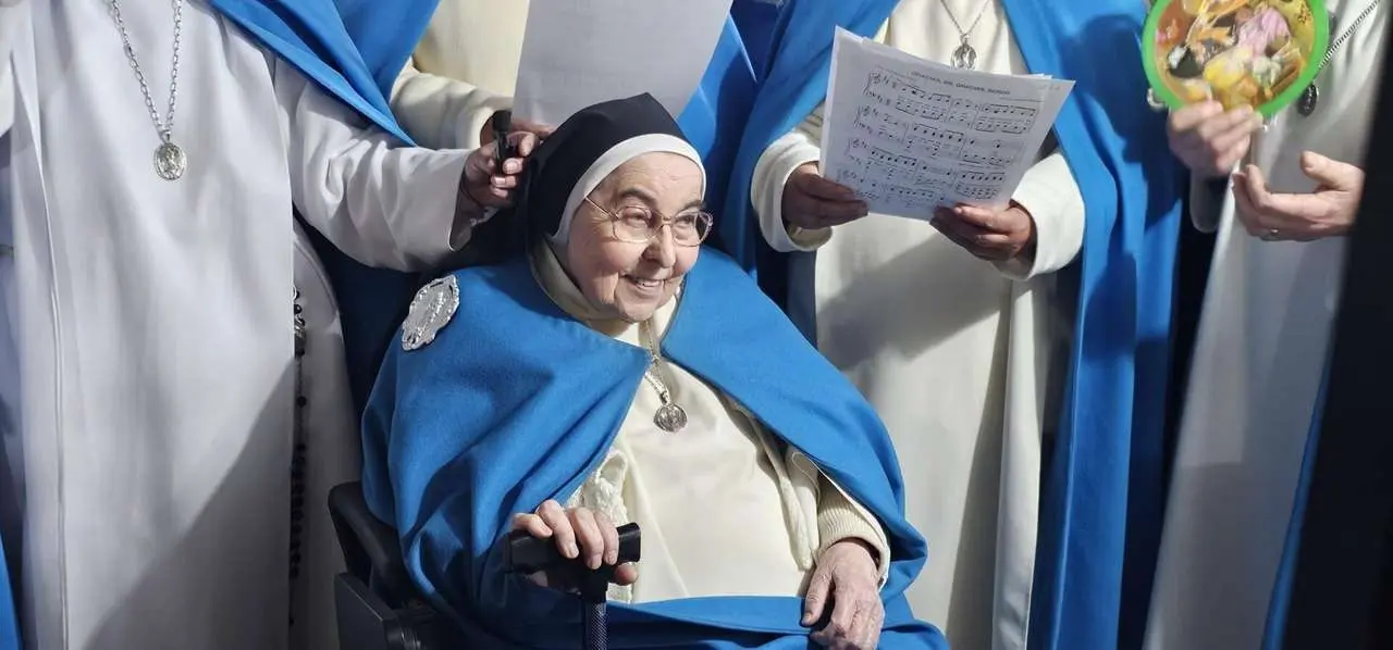 Imagen de la celebraci&oacute;n de la festividad de la Inmaculada Concepci&oacute;n en Le&oacute;n. Le&oacute;n 24 horas.
