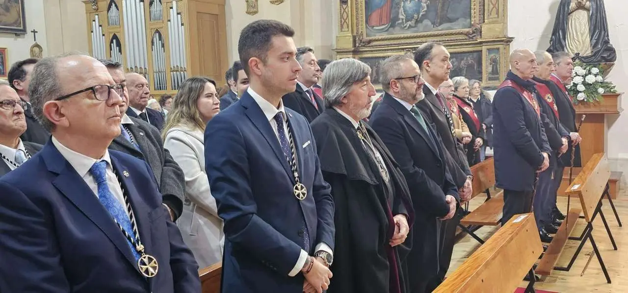 Imagen de la celebraci&oacute;n de la festividad de la Inmaculada Concepci&oacute;n en Le&oacute;n. Le&oacute;n 24 horas.