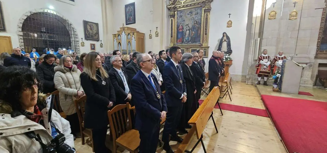 Imagen de la celebraci&oacute;n de la festividad de la Inmaculada Concepci&oacute;n en Le&oacute;n. Le&oacute;n 24 horas.