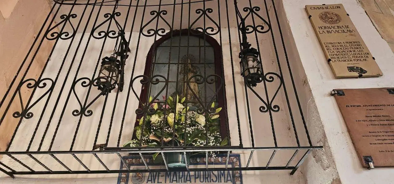 Imagen de la celebraci&oacute;n de la festividad de la Inmaculada Concepci&oacute;n en Le&oacute;n. Le&oacute;n 24 horas.