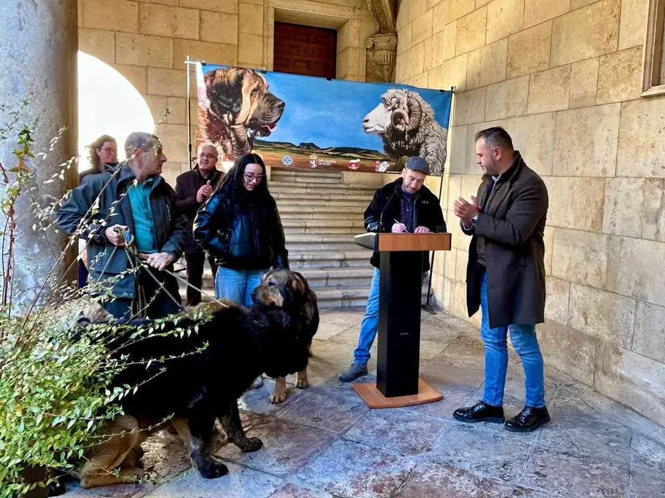 Entrega de premios del Campeonato Provincial de Mast&iacute;n en el Palacio de los Guzmanes. Diputaci&oacute;n de Le&oacute;n.