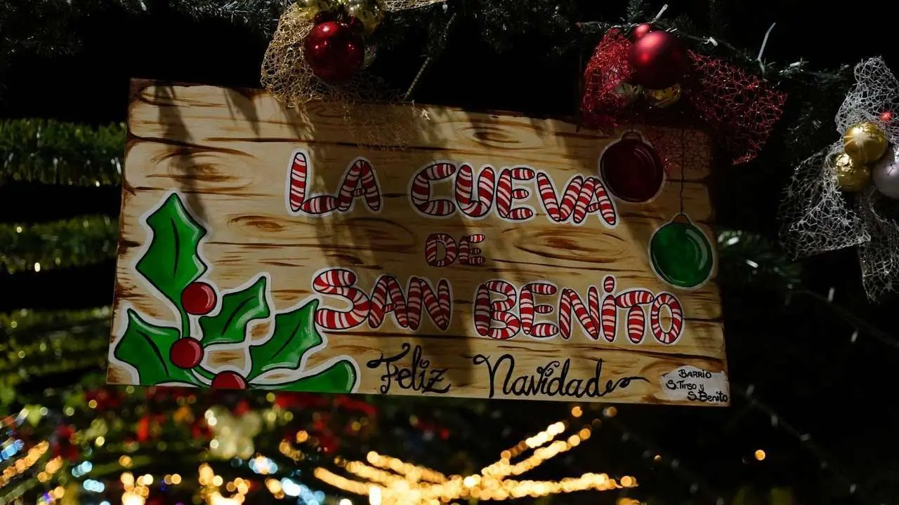 Vecinos del barrio de San Benito, protagonistas de la tarde con decoraci&oacute;n, m&uacute;sica y chocolatada. Le&oacute;n 24 horas.