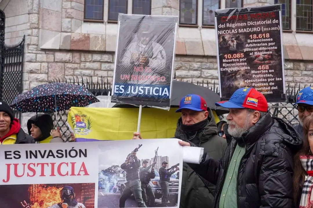 La Asociaci&oacute;n de venezolanos integrados en Le&oacute;n convocan una concentraci&oacute;n para reclamar respeto a la soberan&iacute;a del pueblo y pedir un juicio contra Nicol&aacute;s Maduro. Campillo. ICAL.