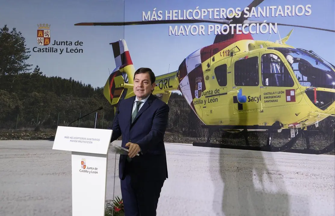 El presidente de la Junta, este lunes en Ponferrada. | ICAL