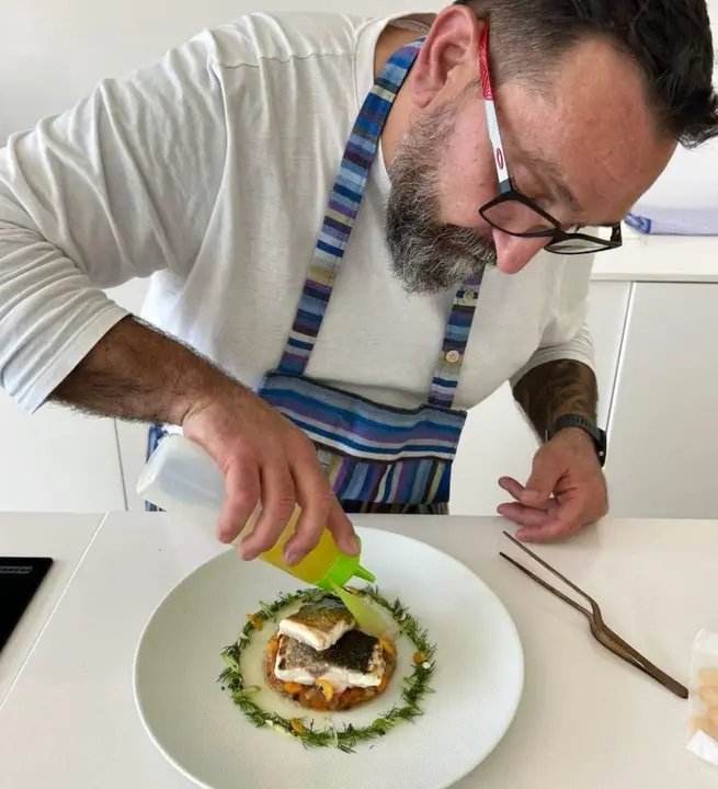 Restaurante Aminea, chef Alberto Ju&aacute;rez Morales
