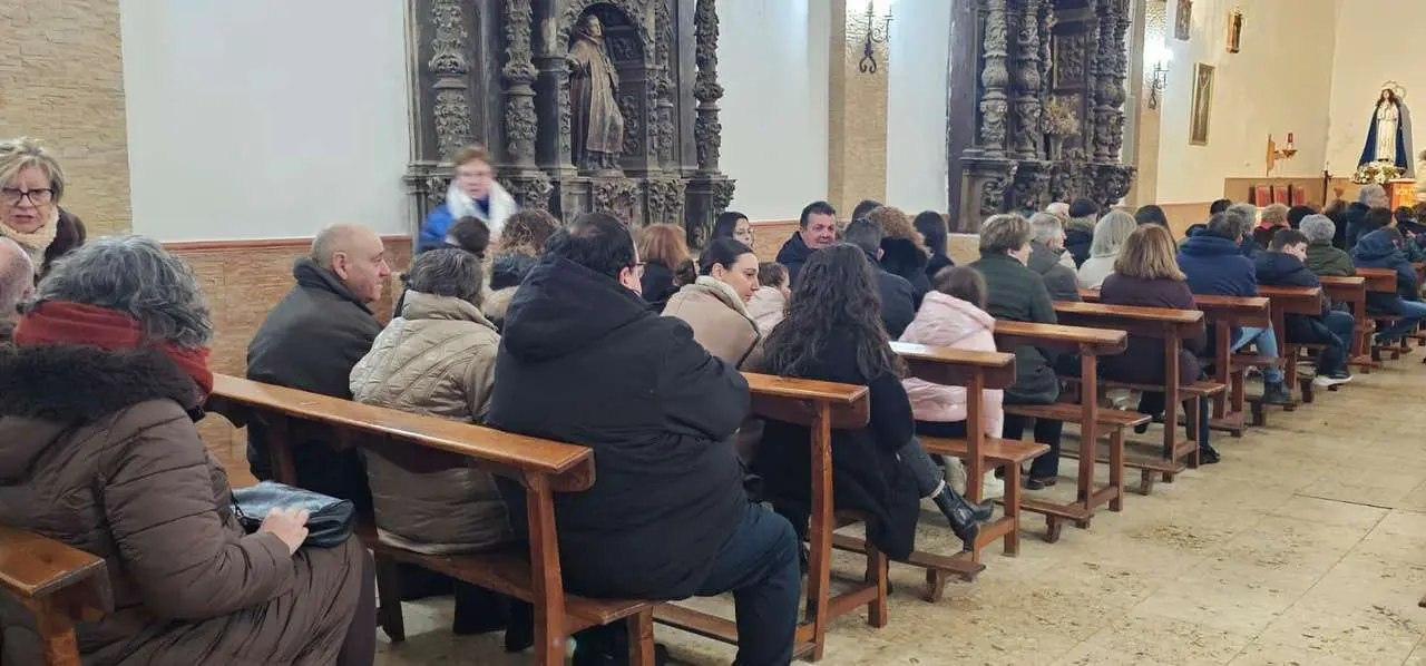San Ant&oacute;n en Algadefe, con la tradicional subasta de tartas tras los actos del d&iacute;a. | Le&oacute;n 24 Horas