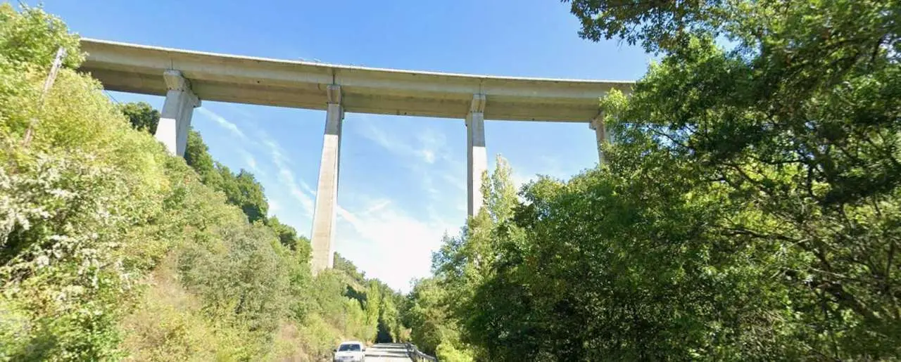 Viaducto A6 - Tremor (Google M&agrave;ps)