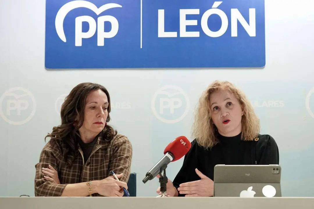 La diputada del Partido Popular de Le&oacute;n, Silvia Franco, y la cabeza de lista a las Cortes por Le&oacute;n, Mar&iacute;a Jos&eacute; &Aacute;lvarez,  presentan varias propuestas registradas en el Congreso para garantizar el suministro energ&eacute;tico, impulsar inversiones en el Corredor Atl&aacute;ntico e implementar la estrategia digital en la provincia