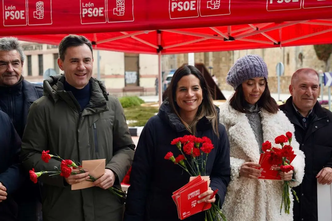 El PSOE en Astorga