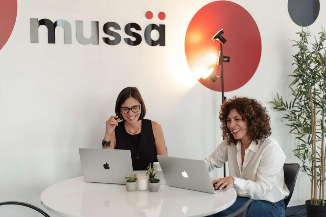 Merche Sol&eacute; y Elisa Chamorro, fundadoras de Mussa
