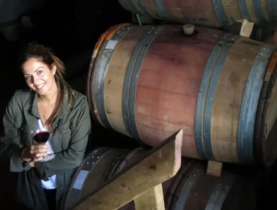 La en&oacute;loga Ver&oacute;nica Ortega, gaditana afincada desde hace m&aacute;s de una d&eacute;cada en El Bierzo, en una imagen de su p&aacute;gina web.