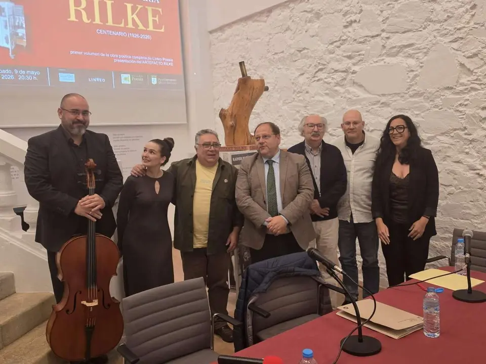 Presentación Rilke en La Ba&ntilde;eza