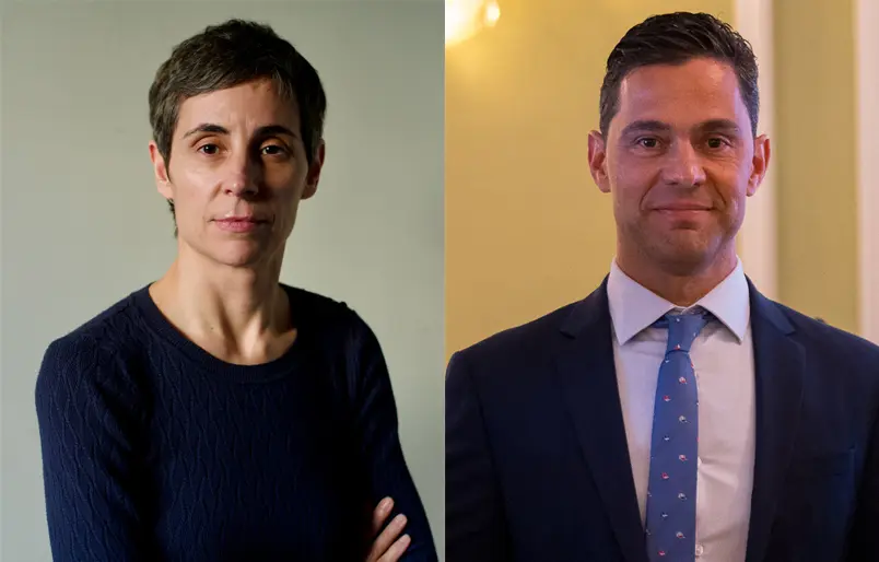 Los neurol&oacute;gos leoneses Cristina Dom&iacute;nguez y Diego Santos han sido reconocidos por su labor investigadora. | ICAL