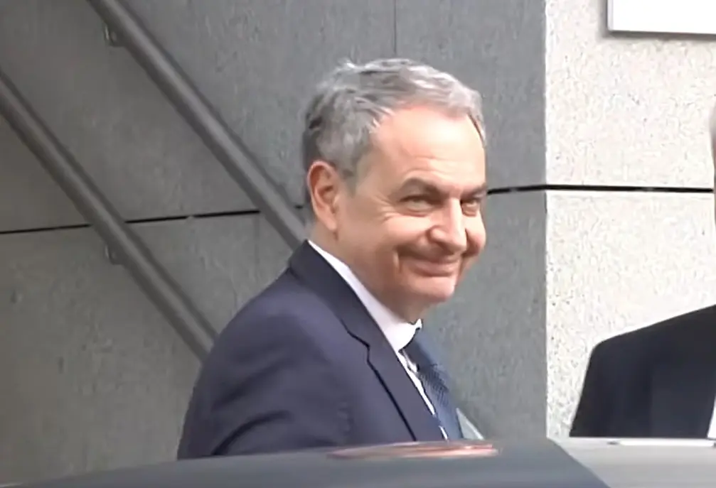 Zapatero, este mi&eacute;rcoles llegando a la Audiencia Nacional para declarar como imputado.