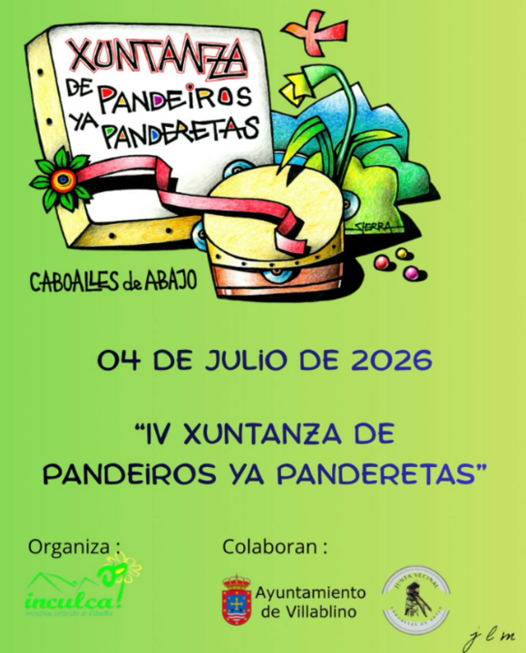 Xuntanza de Pandeiros ya Panderetas Caboalles de Abajo