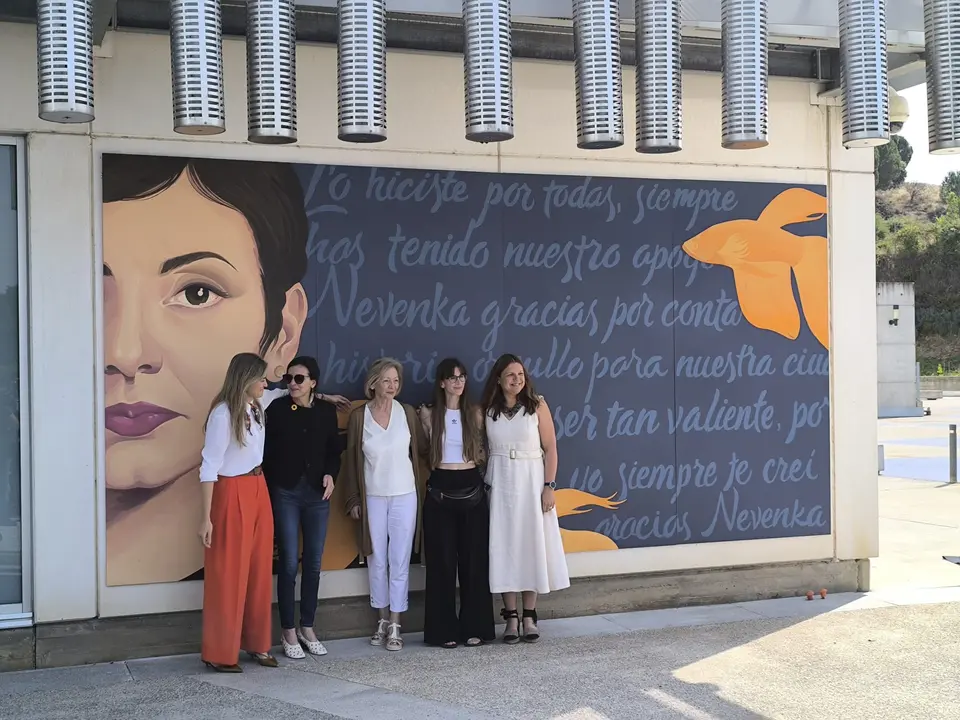 Mural Nevenka T&eacute;rmica Cultural - Le&oacute;n24horas
