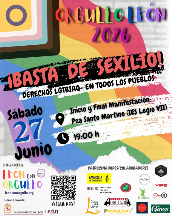 Cartel del Orgullo 2026.