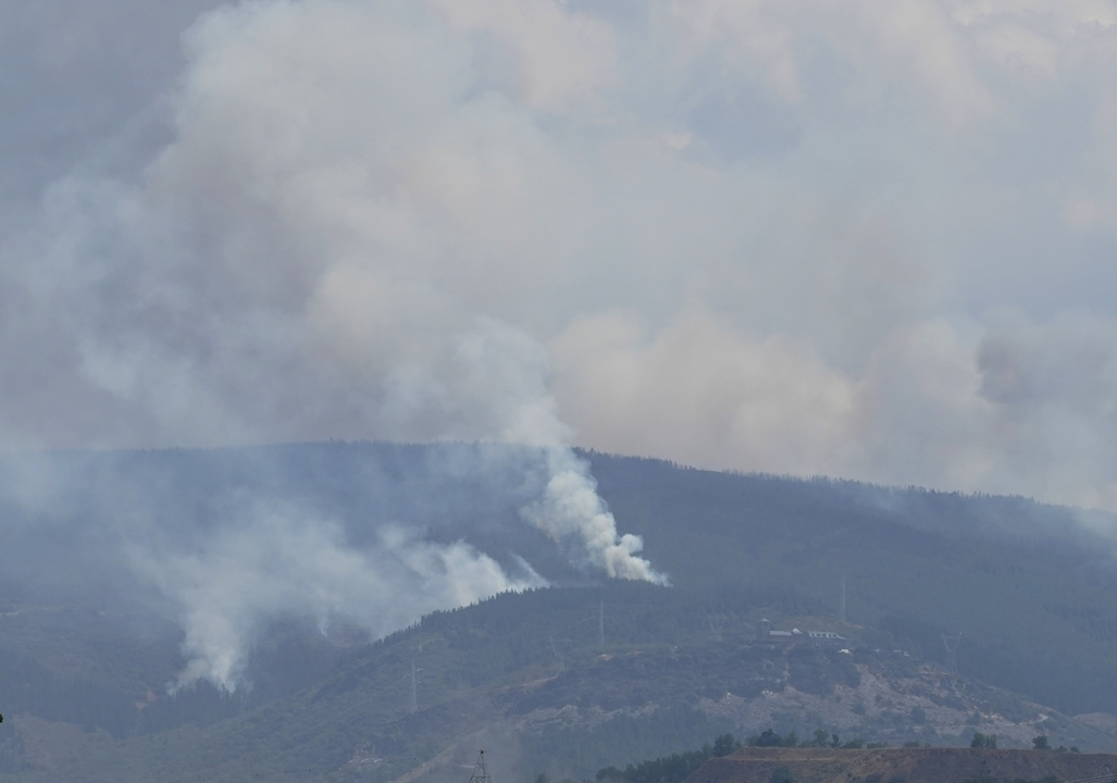 Incendio en el municipio de Congosto. C&eacute;sar S&aacute;nchez. Ical