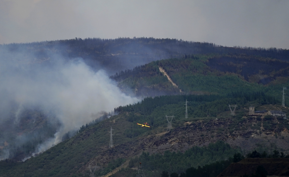 Incendios en el Bierzo . ICAL