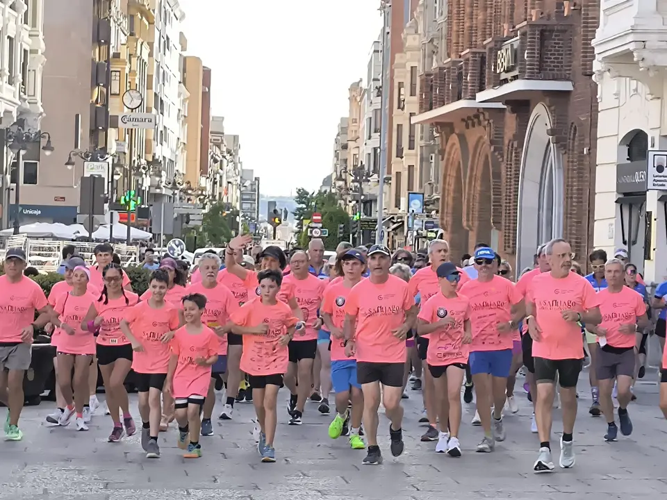 A Santiago contra el c&aacute;ncer  (1)