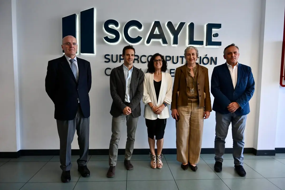 La consejera de Movilidad, Transformaci&oacute;n Digital e Inteligencia Artificial, Cristina Sanchidri&aacute;n, mantiene una reuni&oacute;n de trabajo con la directora de Scayle, Hilde P&eacute;rez, y visita el Centro de Supercomputaci&oacute;n de Castilla y Le&oacute;n. Campillo. Ical