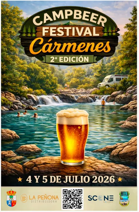 Cartel promocional de II Campbeer Festival de C&aacute;rmenes