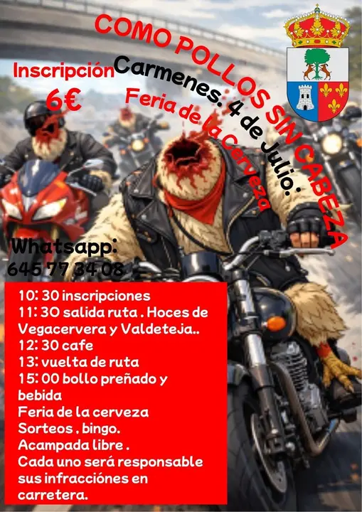 Concentraci&oacute;n Como pollos sin cabeza