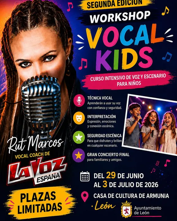Workshop Vocal Kids. Rut Marcos.