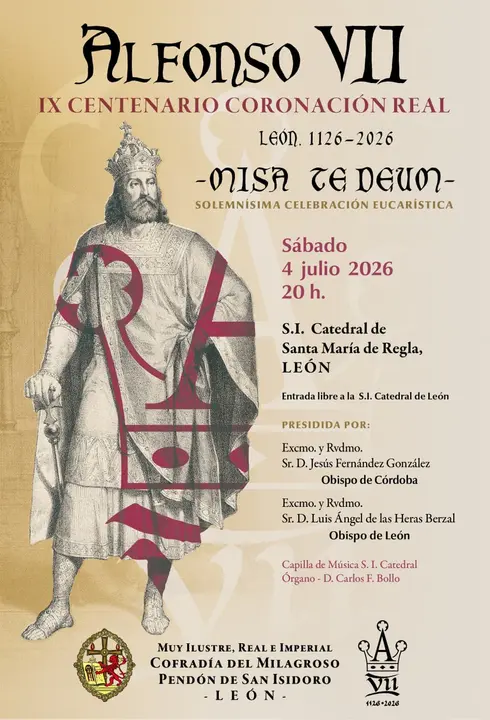 misa Te Deum Alfonso VII Le&oacute;n - leon24Horas