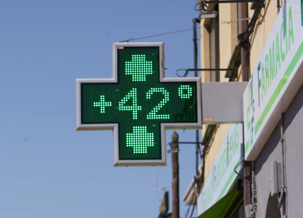 Altas temperaturas por la ola de calor en el Bierzo. 42 grados