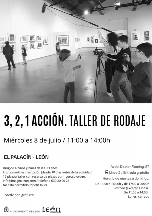 Cartel Taller de Rodaje_Palac&iacute;n
