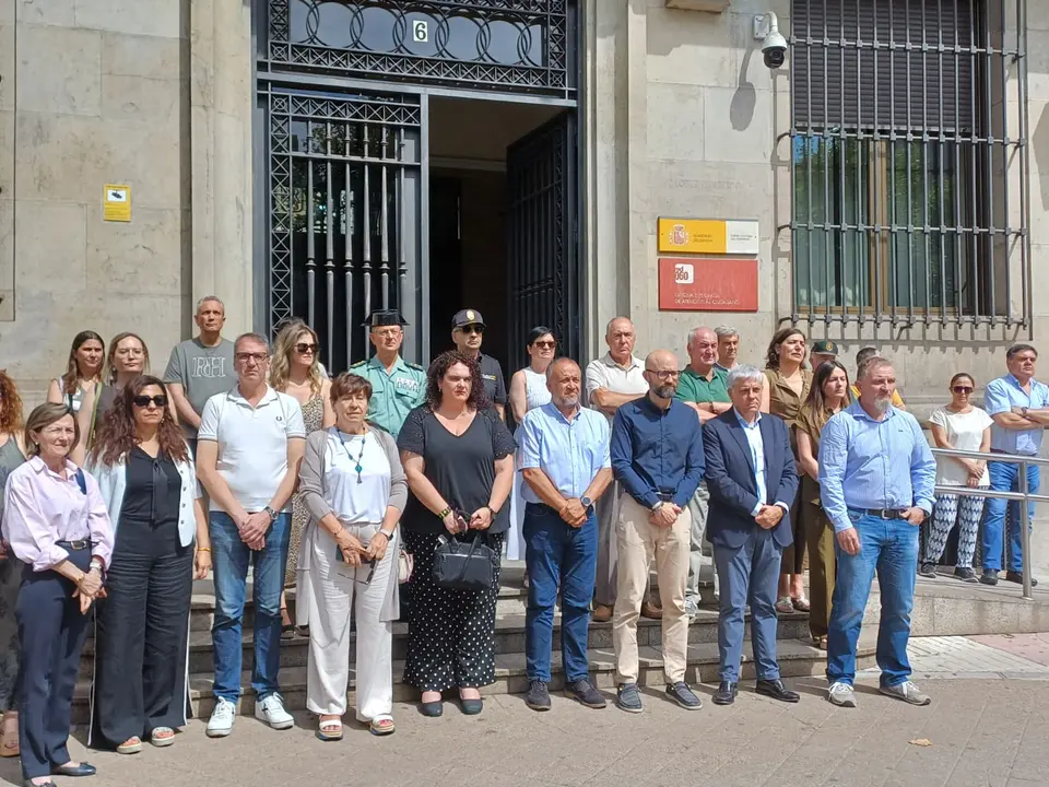 Minuto de silencio violencia de g&eacute;nero
