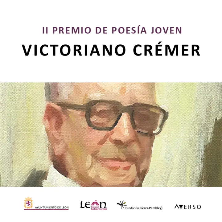 Cartel Premio Poes&iacute;a Joven Victoriano Cr&eacute;mer