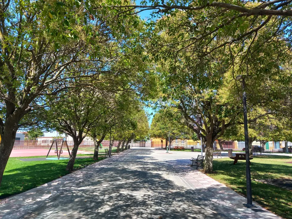Parque infantil Santa Mar&iacute;a del P&aacute;ramo