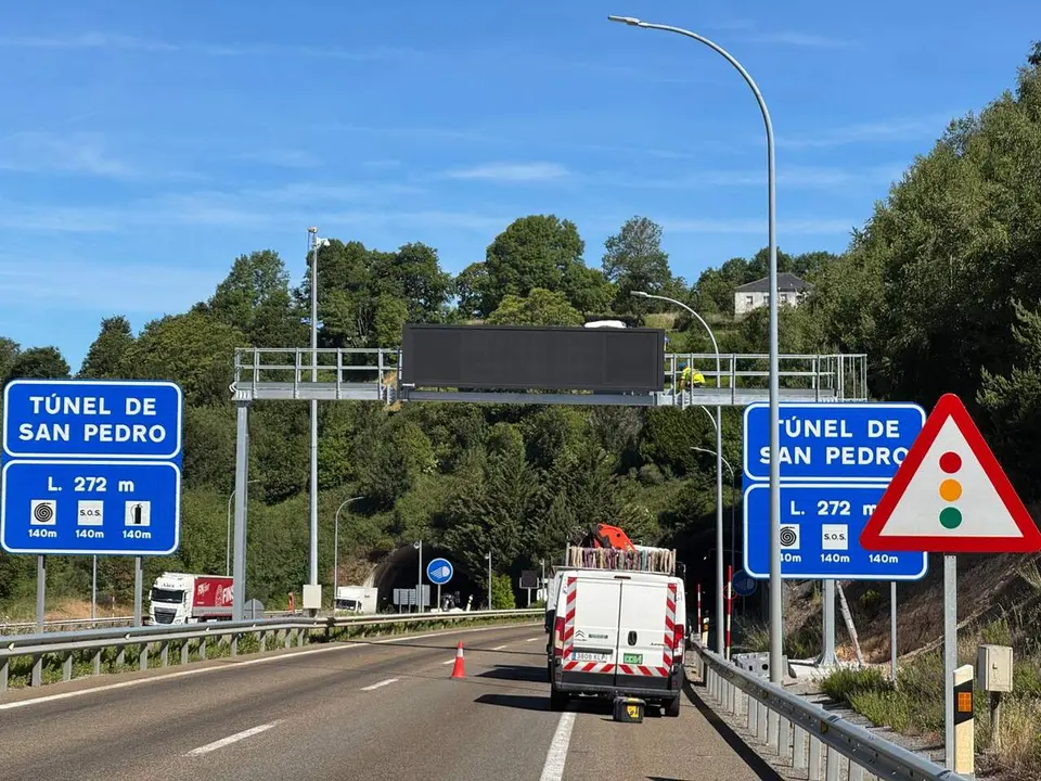 T&uacute;nel San Pedro. Piedrafita 1