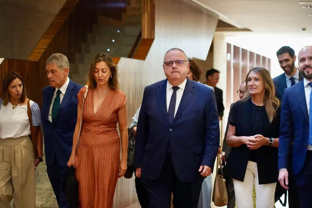 El consejero de Sanidad y Bienestar Social, Alejando V&aacute;zquez Ramos, presenta el programa de actuaciones que desarrollar&aacute; por su departamento en la XII legislatura. Ical