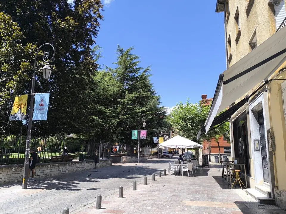 Parque de El Cid en Le&oacute;n. Le&oacute;n24horas