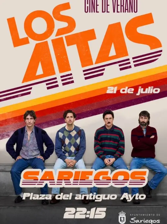 Cine de Verano de Sariegos. Los Aitas